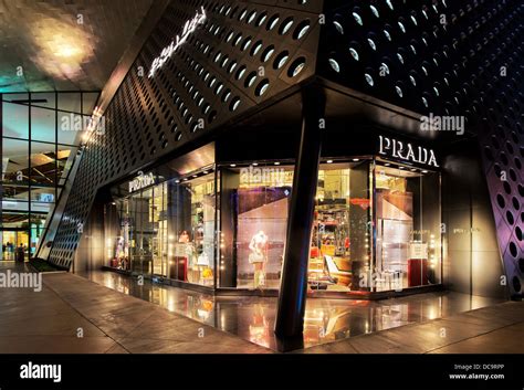 Prada shops at crystals